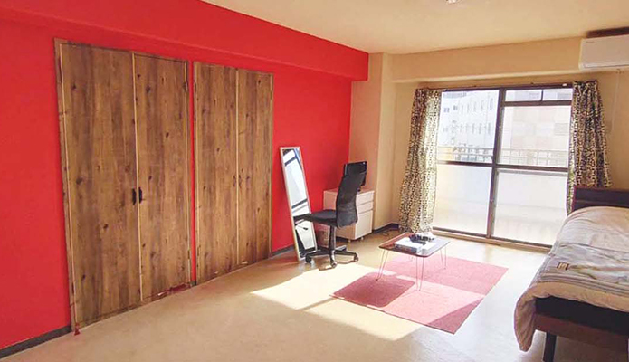 写真：部屋内観