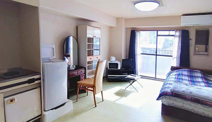 写真：部屋内観